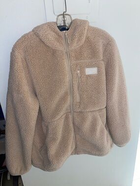 REEBOK HOODED TEDDY JACKET XL